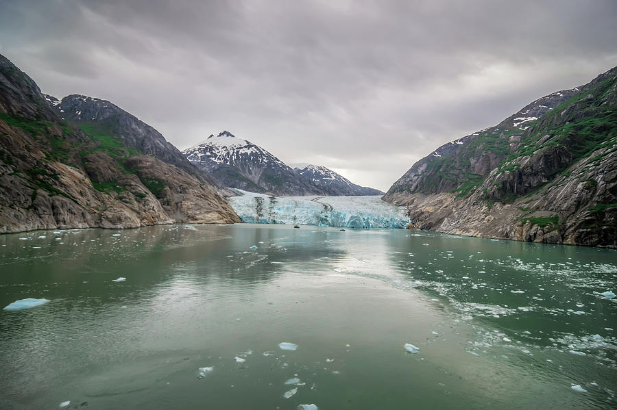 Tracy Arm Fjord Scenery In June In Alaska #10 Photograph by Alex Grichenko