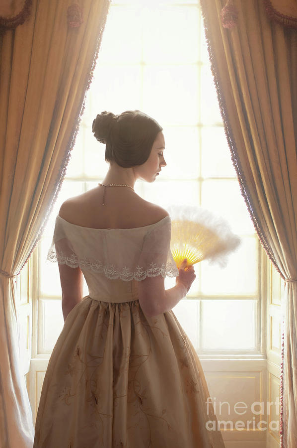 Victorian Woman At The Window #10 Photograph by Lee Avison