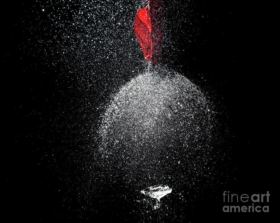 Water Explosion #10 Photograph by Gualtiero Boffi