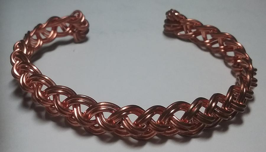 Woven Copper Wire Bracelet #2 Jewelry by Darlene Ryer - Fine Art America