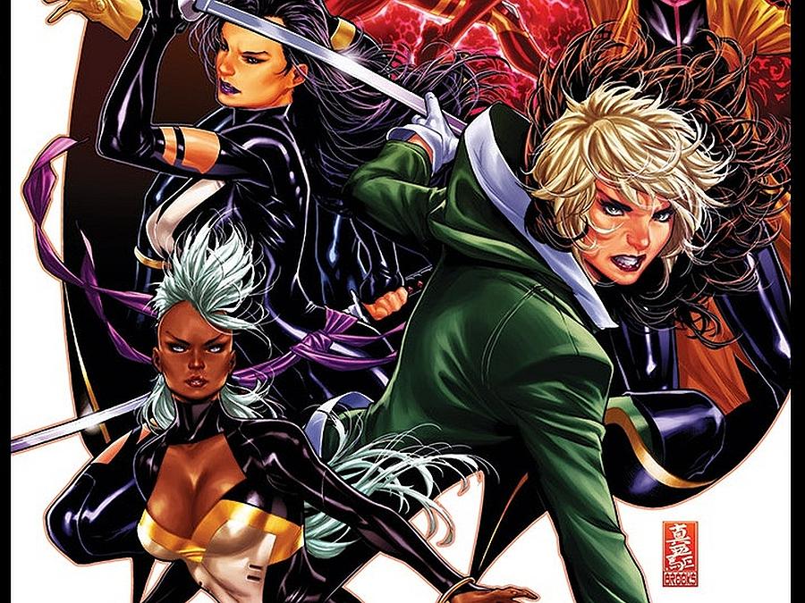 X-men Digital Art - X-Men #10 by Super Lovely