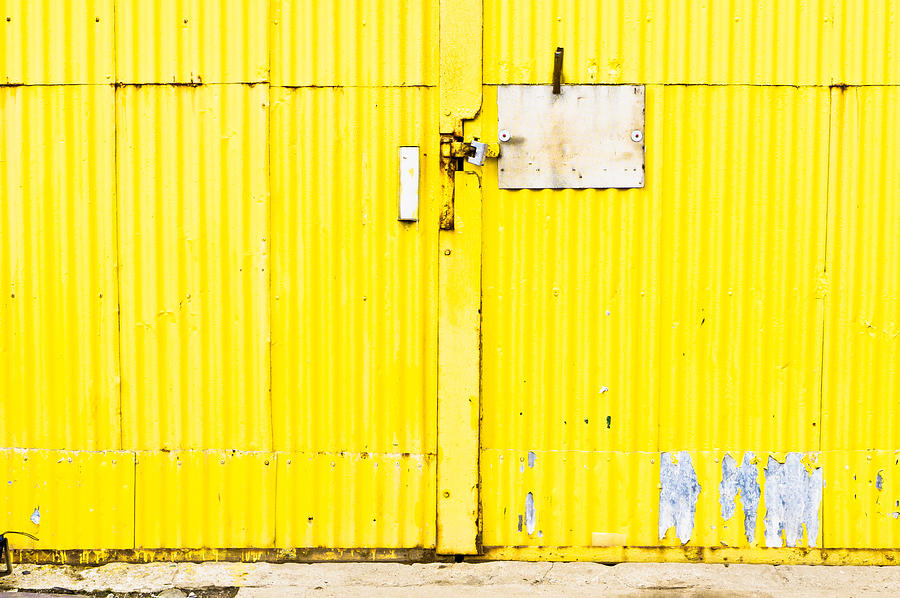 Yellow metal  #10 Photograph by Tom Gowanlock