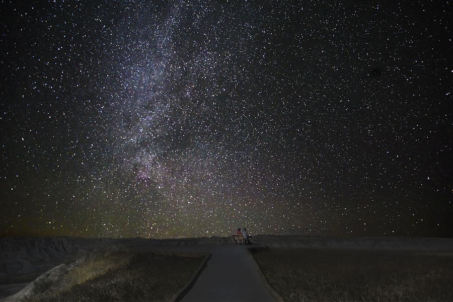 100 Billion Stars in the MilkyWay Photograph by Jeannee Gannuch