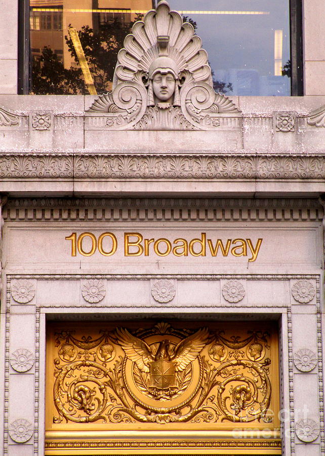100 Broadway Photograph by Randall Weidner