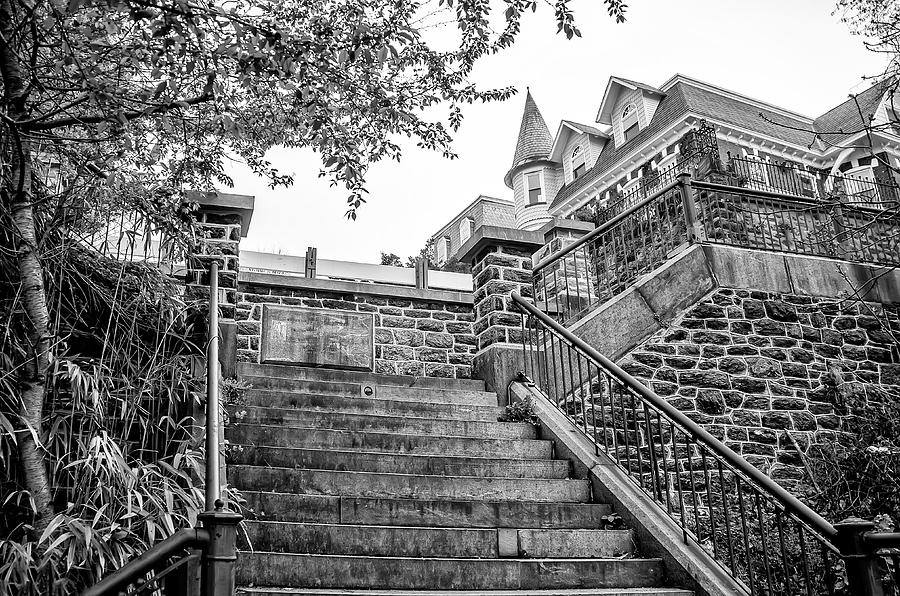 100 Steps in Black and White Photograph by Bill Cannon