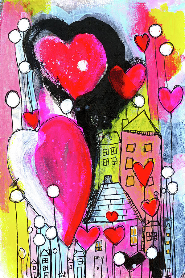 1024 Love Lane Painting by Tonya Doughty