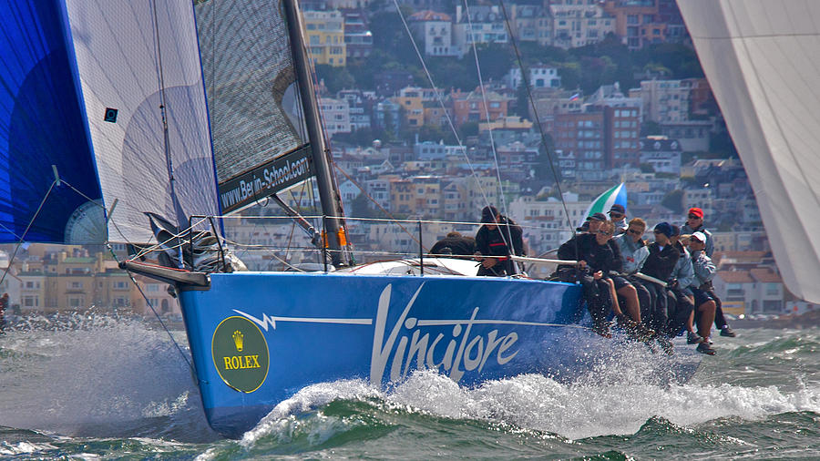 San Francisco Sailing #33 Photograph by Steven Lapkin