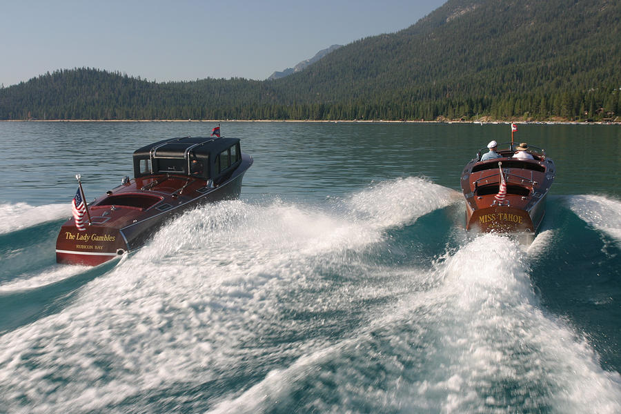 Classic Wooden Runabouts #106 Photograph by Steven Lapkin
