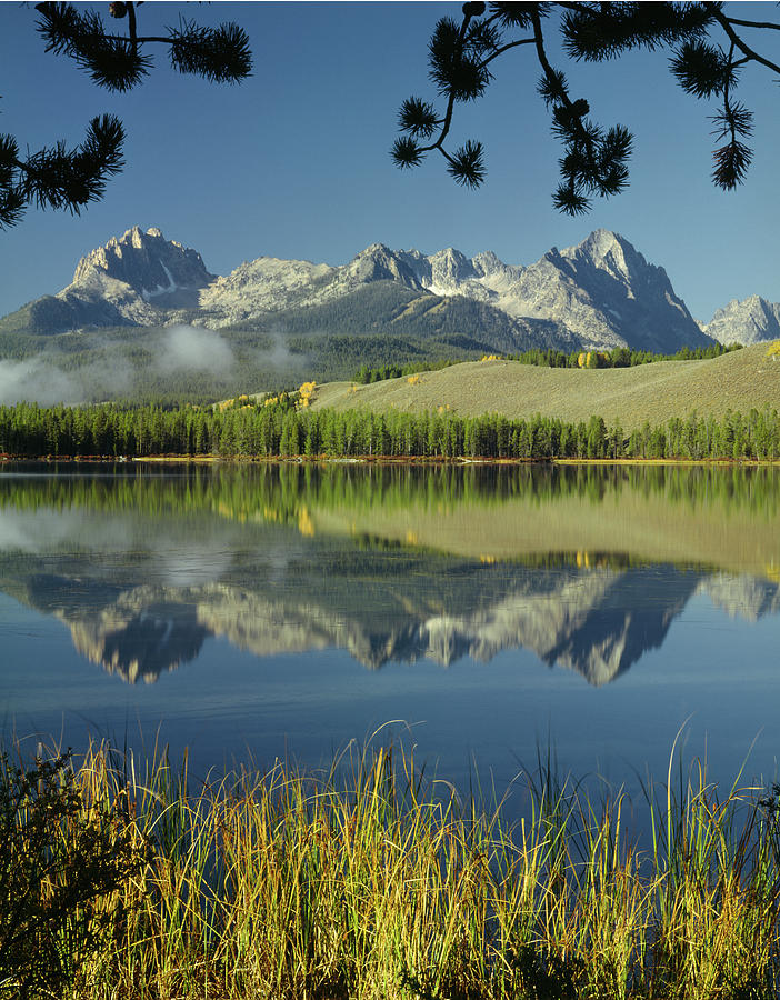 107301 Sawtooth Reflect Photograph by Ed Cooper Photography