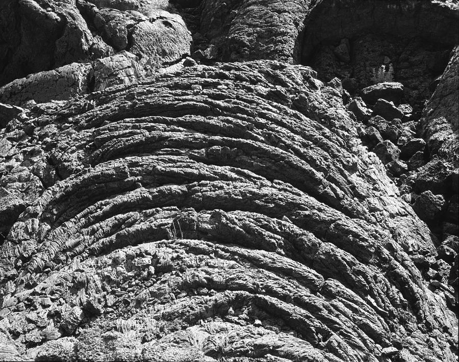 107716 Frozen Pahoehoe Lava Photograph by Ed Cooper Photography