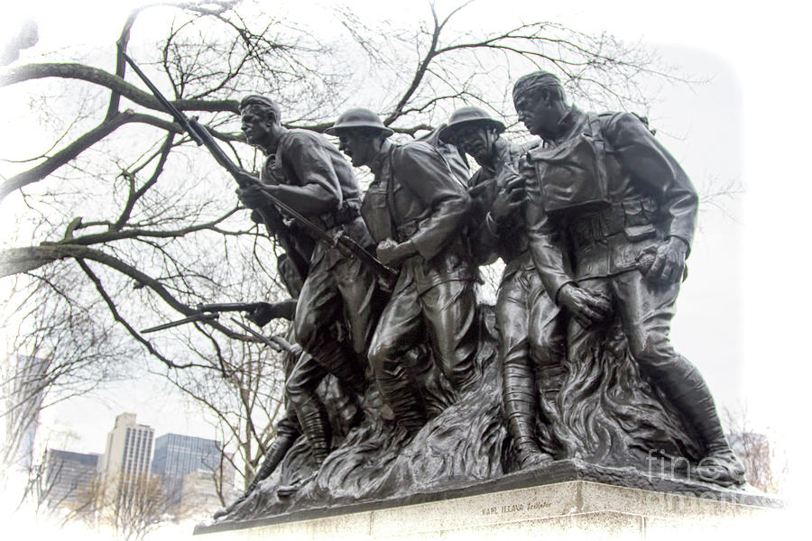 107th Infantry Memorial NY II Photograph by Chuck Kuhn