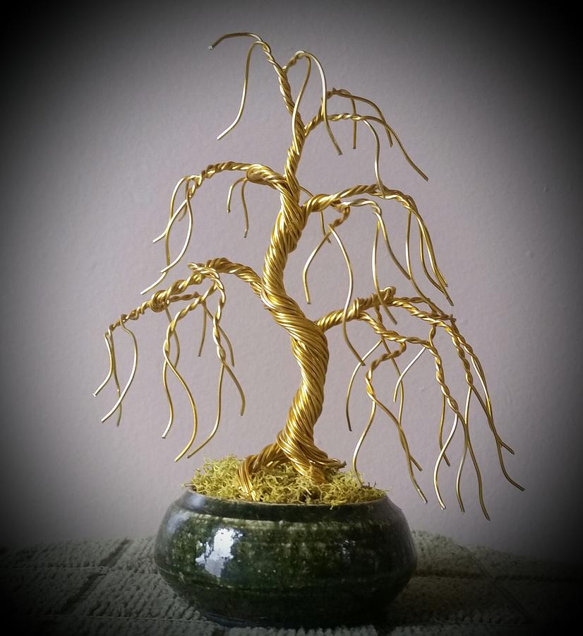 102 Traditional Bonsai Wire Tree Sculpture with jin Tote Bag by Ricks Tree  Art - Fine Art America