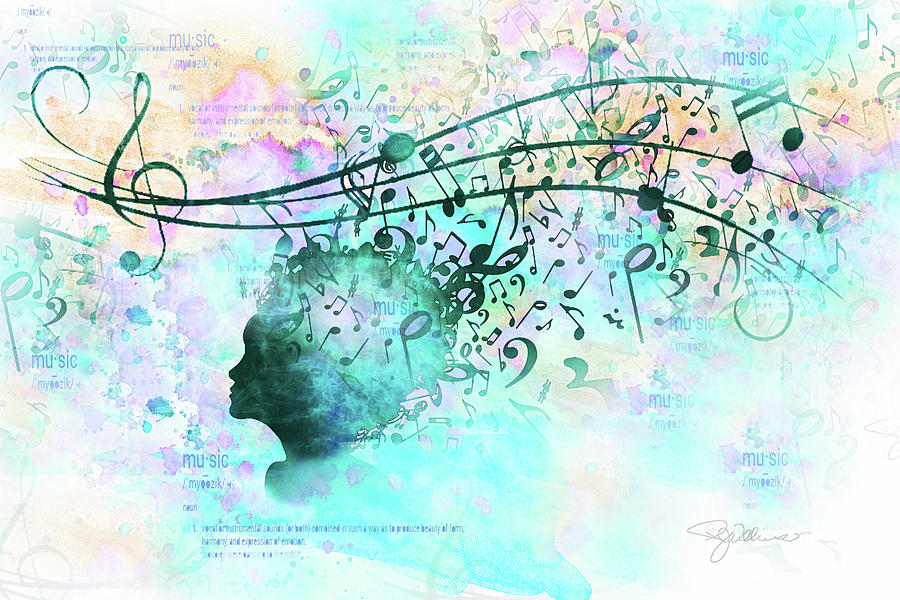 10846 Melodic Dreams Digital Art by Pamela Williams