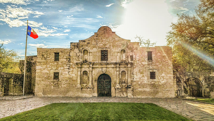 10862 The Alamo Photograph by Pamela Williams