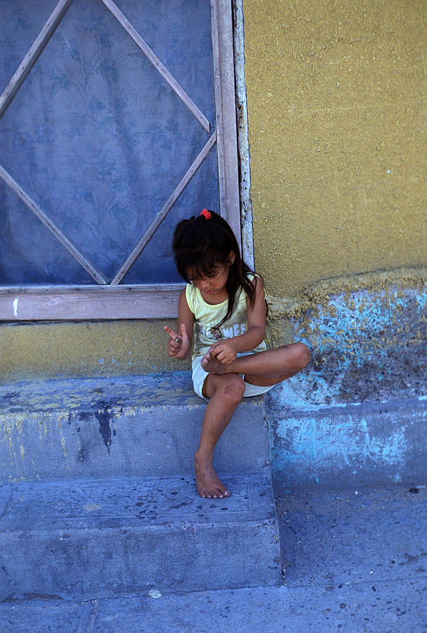 Portrait Photograph - Cuidad Juarez Mexico Color from 1986-1995 #109 by Mark Goebel