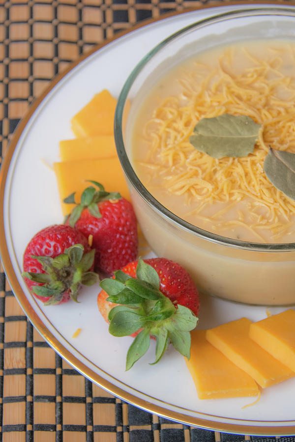10981 Cheese Soup Photograph by Pamela Williams