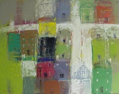 East Side Painting - 10.East Side Story 2005-S3 by Andy Kim East Side Painting - 10.East Side Story 2005-S3 by Andy Kim