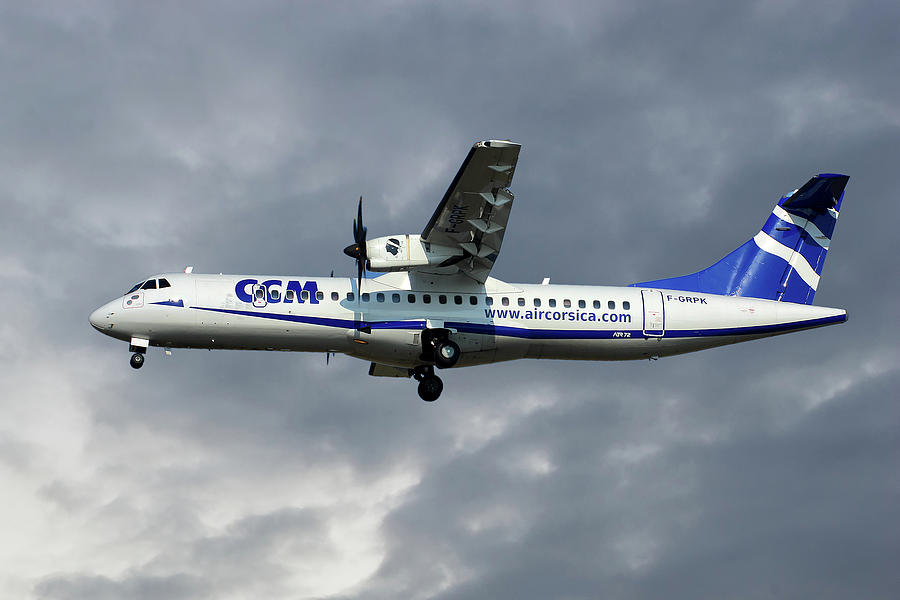 Air Corsica ATR 72-500 Photograph by Smart Aviation - Fine Art America