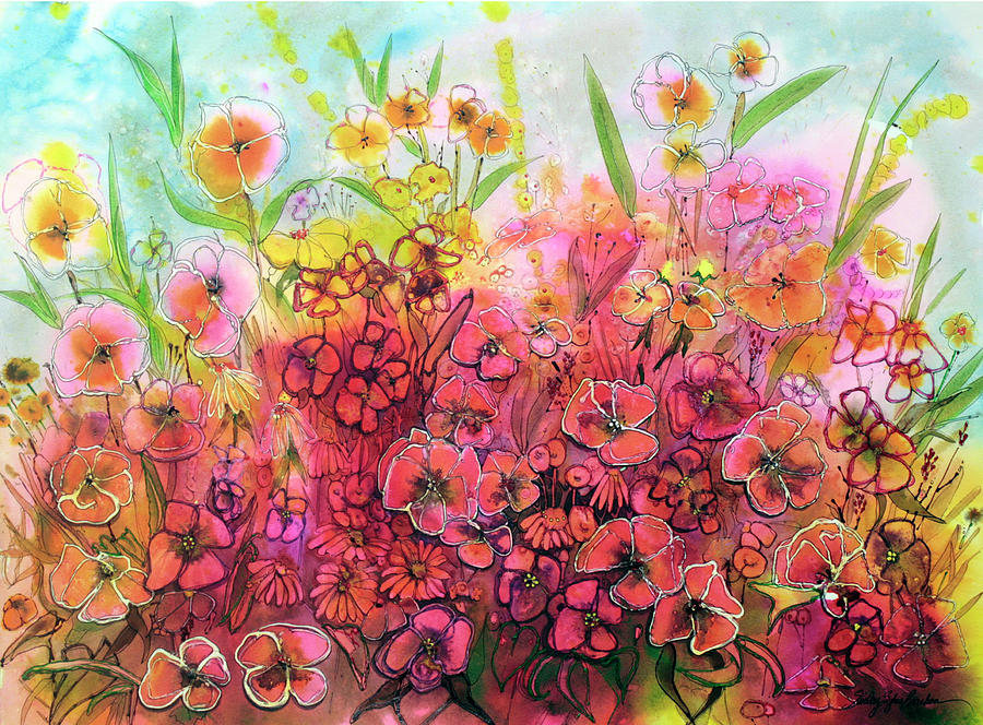 11 Am In The Garden 22x30 Painting