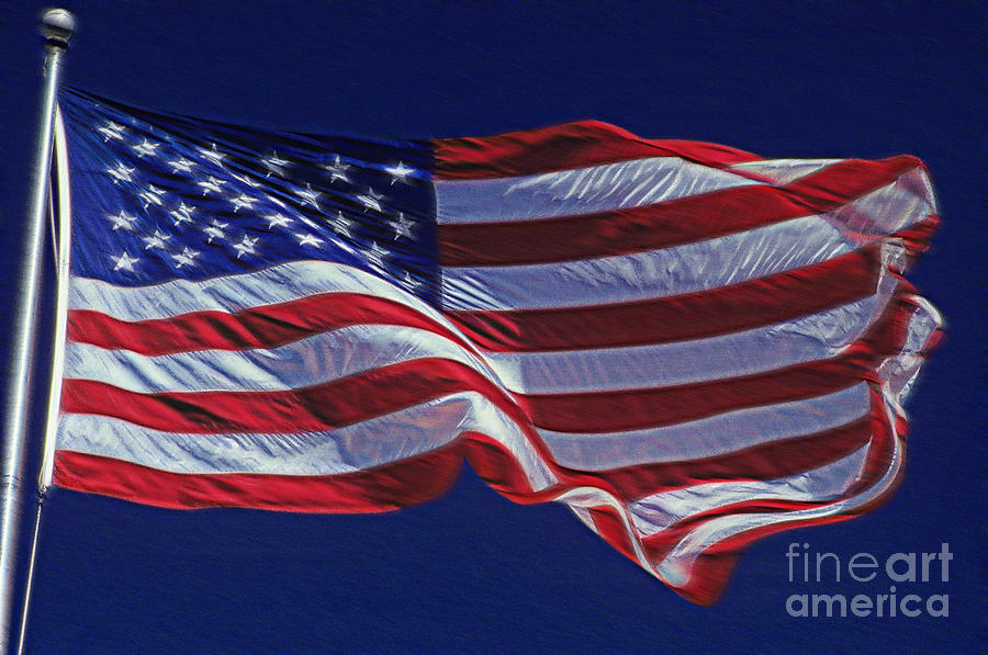 American Flag  #11 Photograph by Jim Corwin