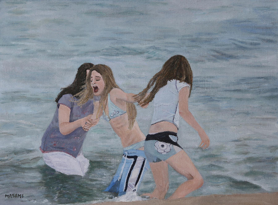 Beach Girl #11 Painting by Masami Iida