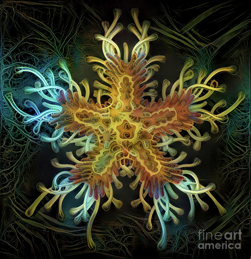 Beautiful undersea coral #11 Digital Art by Amy Cicconi