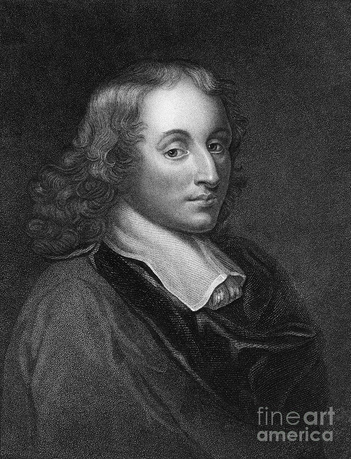 Blaise Pascal (1623-1662) Photograph by Granger - Pixels