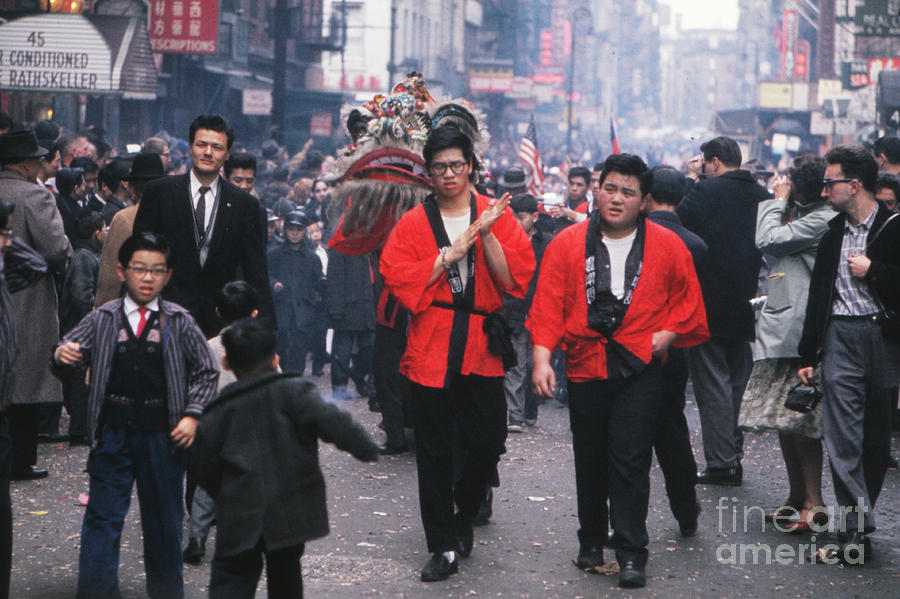 Chinese New Year 1963 Photograph by The Harrington Collection