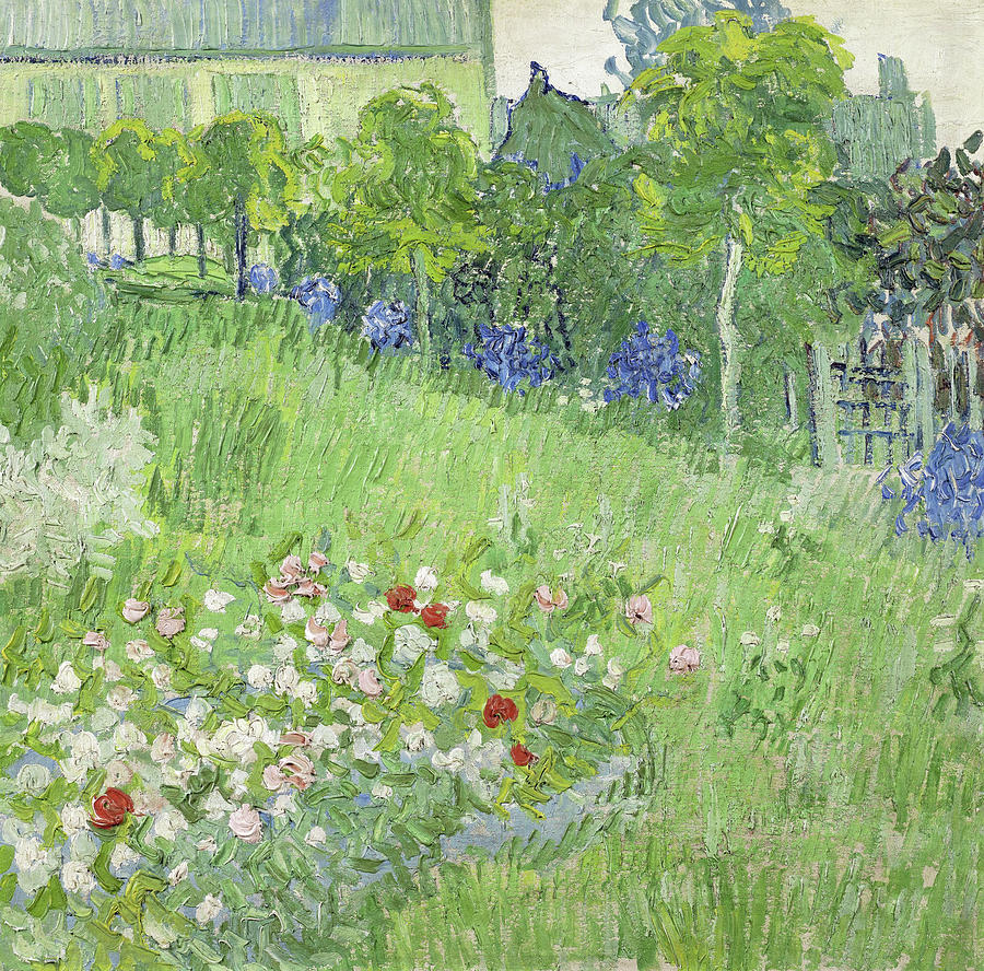 Daubignys Garden #11 Painting by Vincent van Gogh