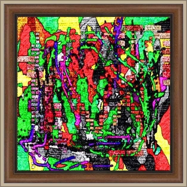 Digital Software Art #11 Painting by Dr Liew