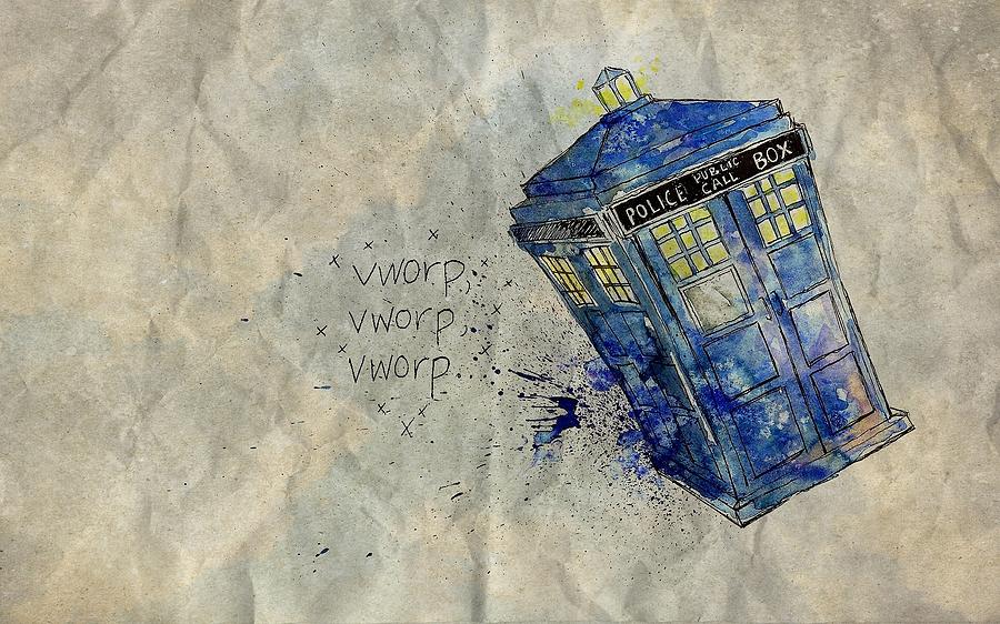 Pattern Digital Art - Doctor Who #11 by Super Lovely