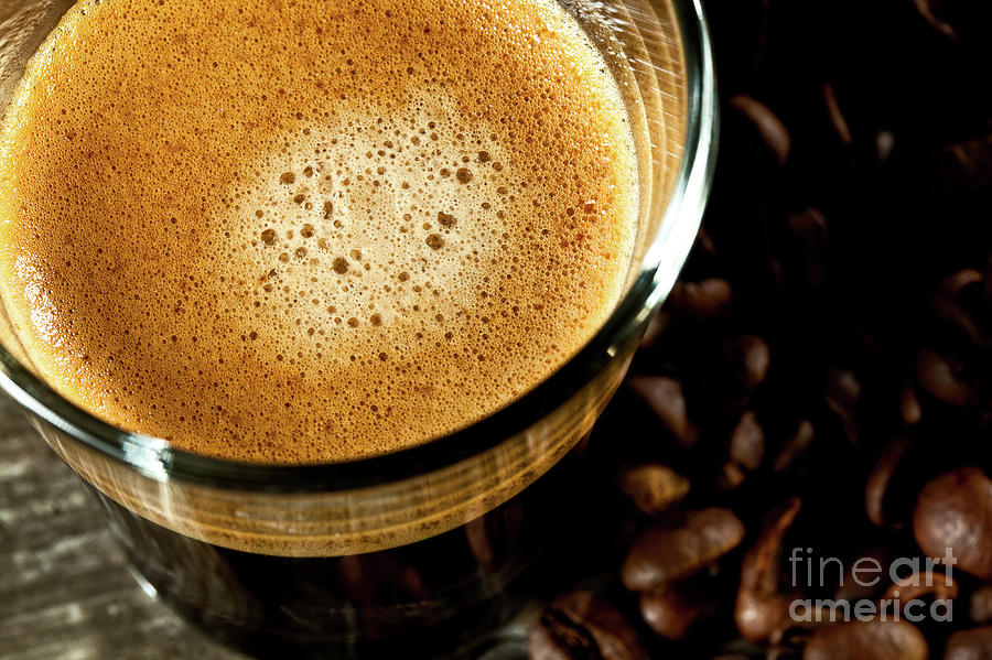 Espresso And Coffee Grain #11 Photograph by Gualtiero Boffi