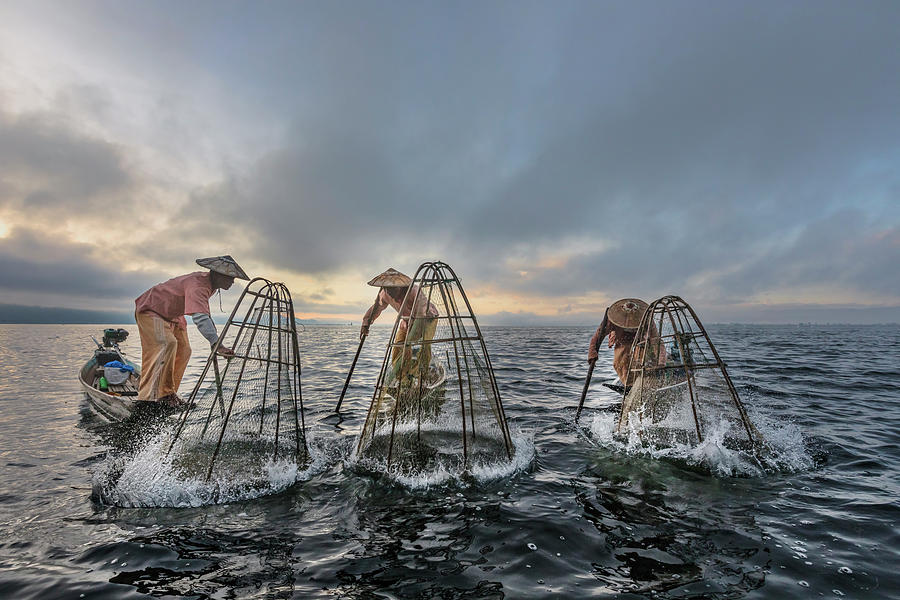 Fisherman Inle Lake - Myanmar #11 Photograph by Joana Kruse