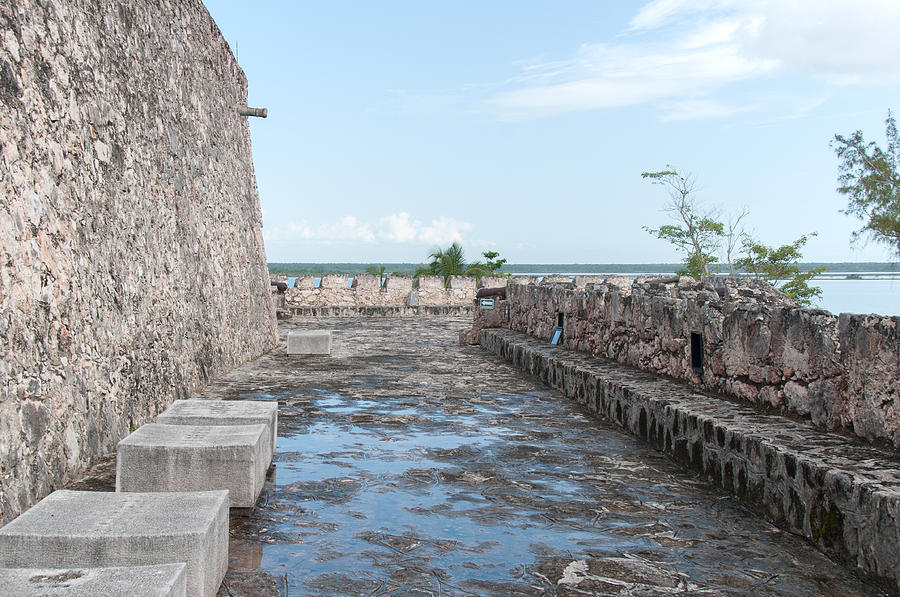Fort of San Felipe in Bacalar #11 Photograph by Carol Ailles