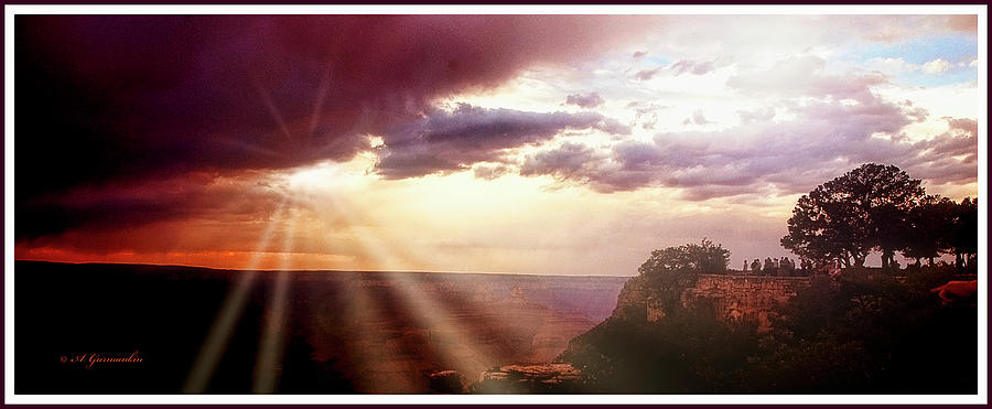 Grand Canyon Sunset #11 Photograph by A Macarthur Gurmankin