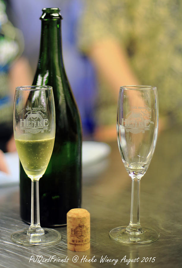 Henke Winery Sparkling Champagne #11 Photograph by PJQandFriends Photography
