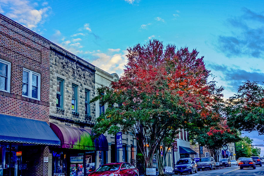 Historic White Rose City Of York South Carolina Photograph