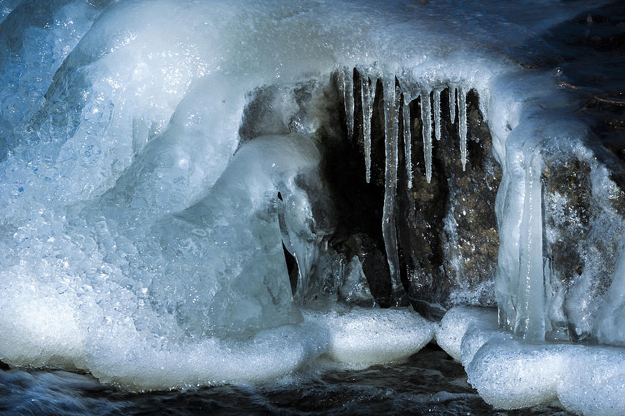 Ice #11 Photograph by Elmer Jensen