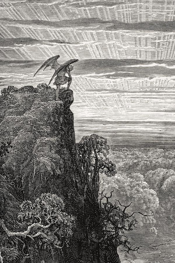 Illustration By Gustave Dore 1832-1883 Drawing by Vintage Design Pics ...