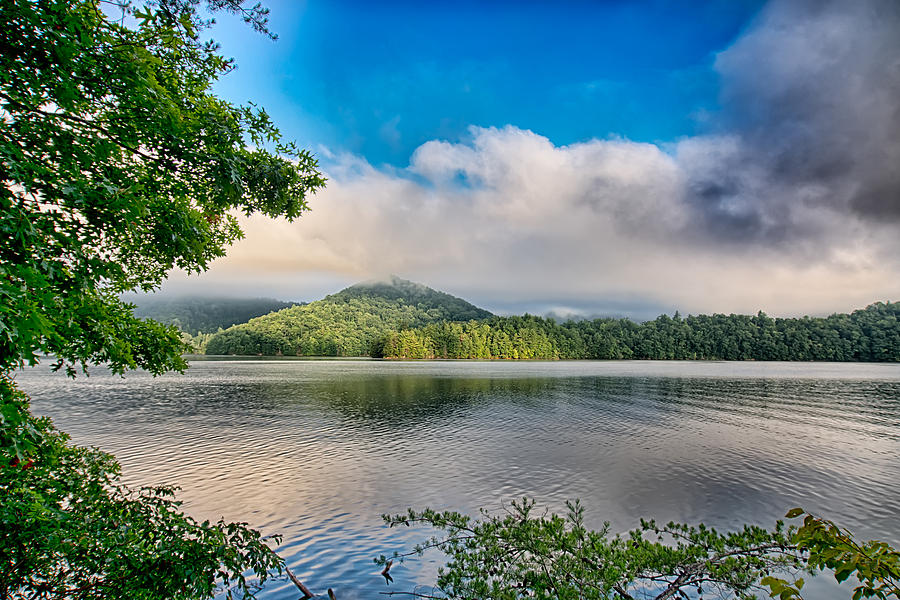 Lake Santeetlah In Great Smoky Mountains Photograph
