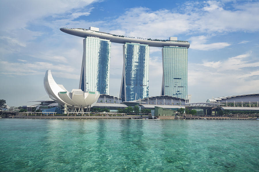 Landscape Of The Singapore Photograph By Anek Suwannaphoom