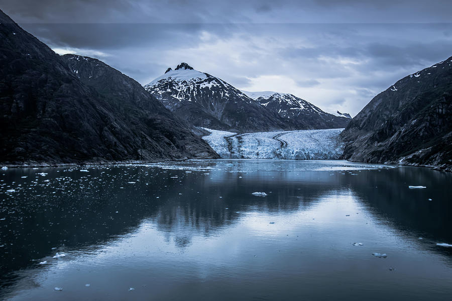  Magnificent Sawyer Glacier at the tip of Tracy Arm Fjord #11 Photograph by Alex Grichenko