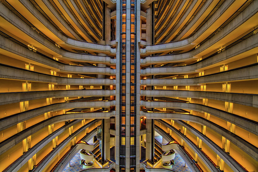 Marriott Marquis 11 Photograph By Mark Chandler Fine Art America