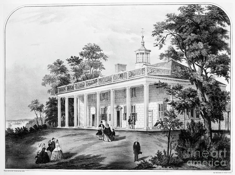 Mount Vernon. #11 Drawing by Granger