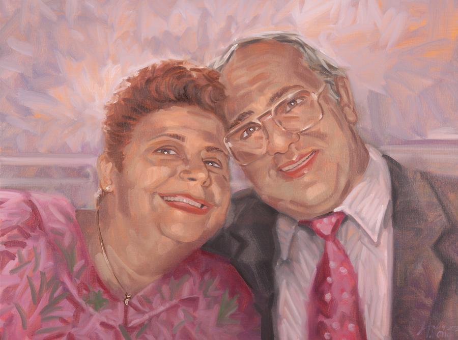 Grandparents Painting by Gary M Long
