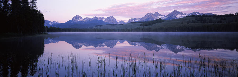 Reflection Of Mountains In A Lake #11 Photograph by Panoramic Images