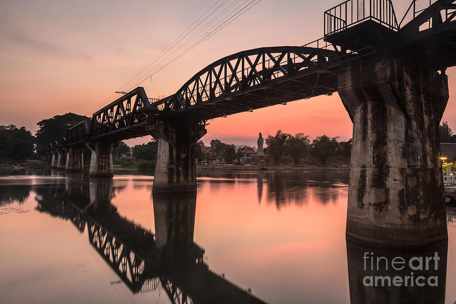 River Kwai bridge #11 Photograph by Didier Marti