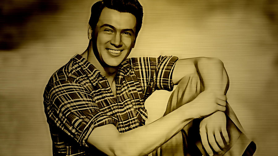 Rock Hudson Collection #11 Mixed Media by Marvin Blaine