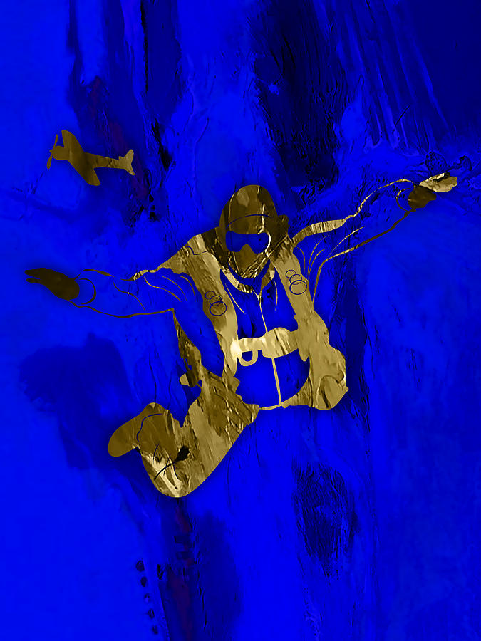 Skydiving Collection #11 Mixed Media by Marvin Blaine