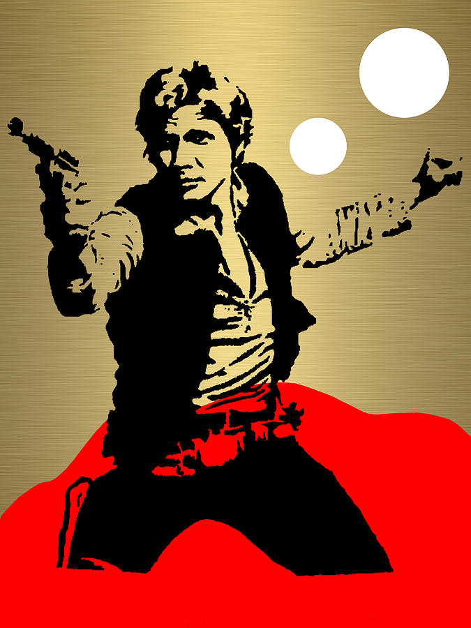 Star Wars Mixed Media - Star Wars Han Solo Collection #11 by Marvin Blaine